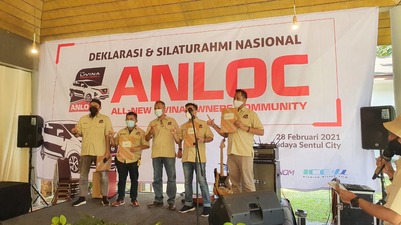 Deklarasi Komunitas All New Livina Owner Community (Anloc) Indonesia