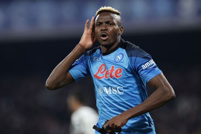 Striker Napoli, Victor Osimhen yang diincar Manchester United