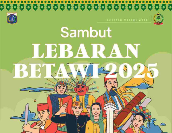 Lebaran Betawi di Ragunan Suguhkan Tradisi Andilan Potong Kebo. artwork dok. pemprov dki jakarta