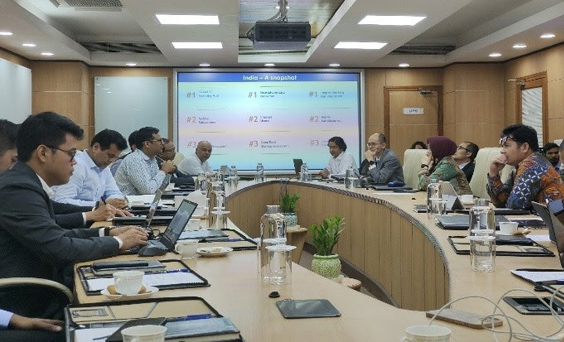 DEN Indonesia Pelajari Sistem Keuangan dan Perpajakan Digital India. foto dok. den indonesia