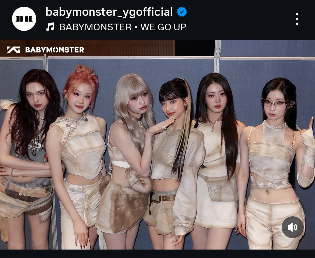 Fashion BabyMonster dalam We Go Up