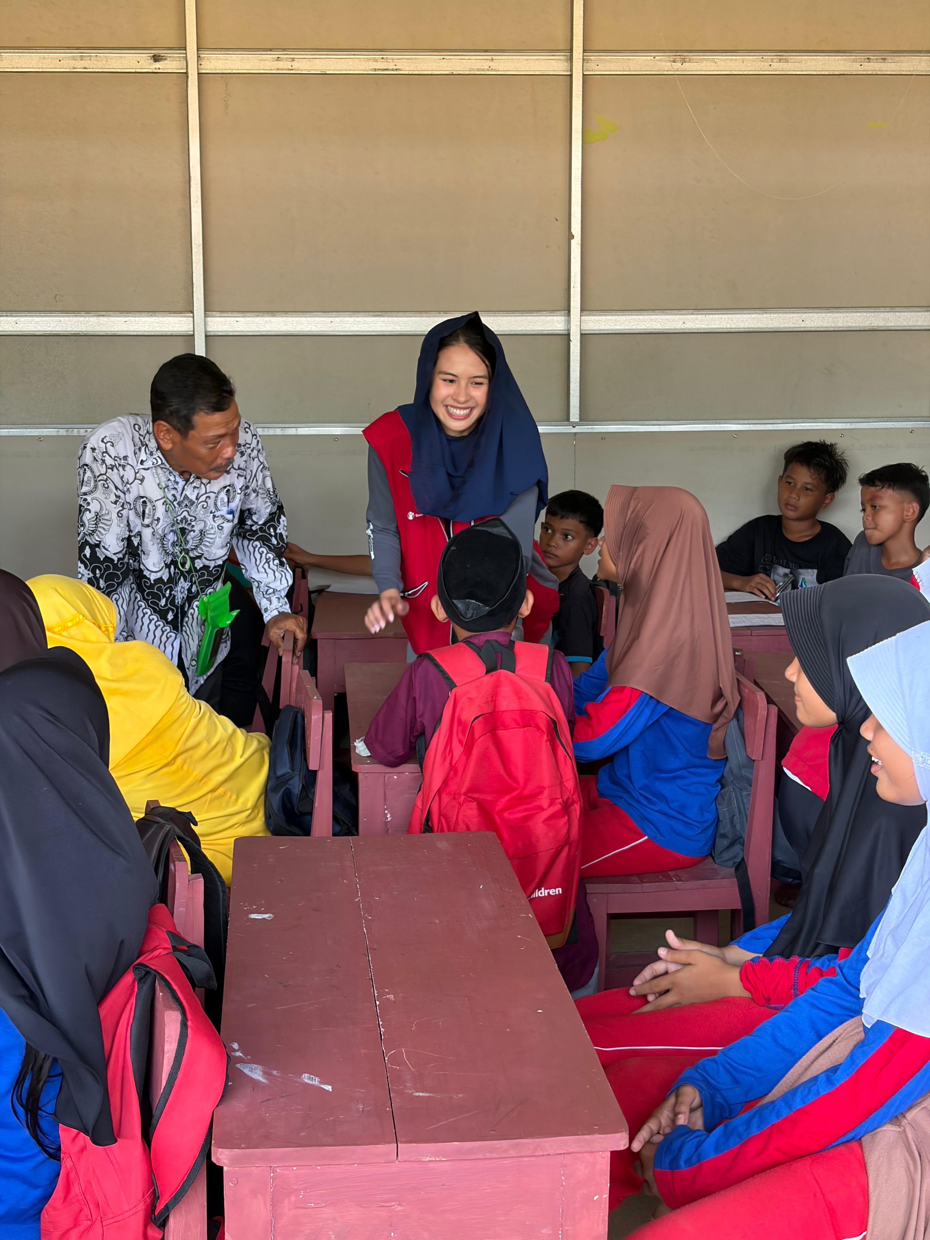 foto dok. maudy ayunda foundation dan save the children