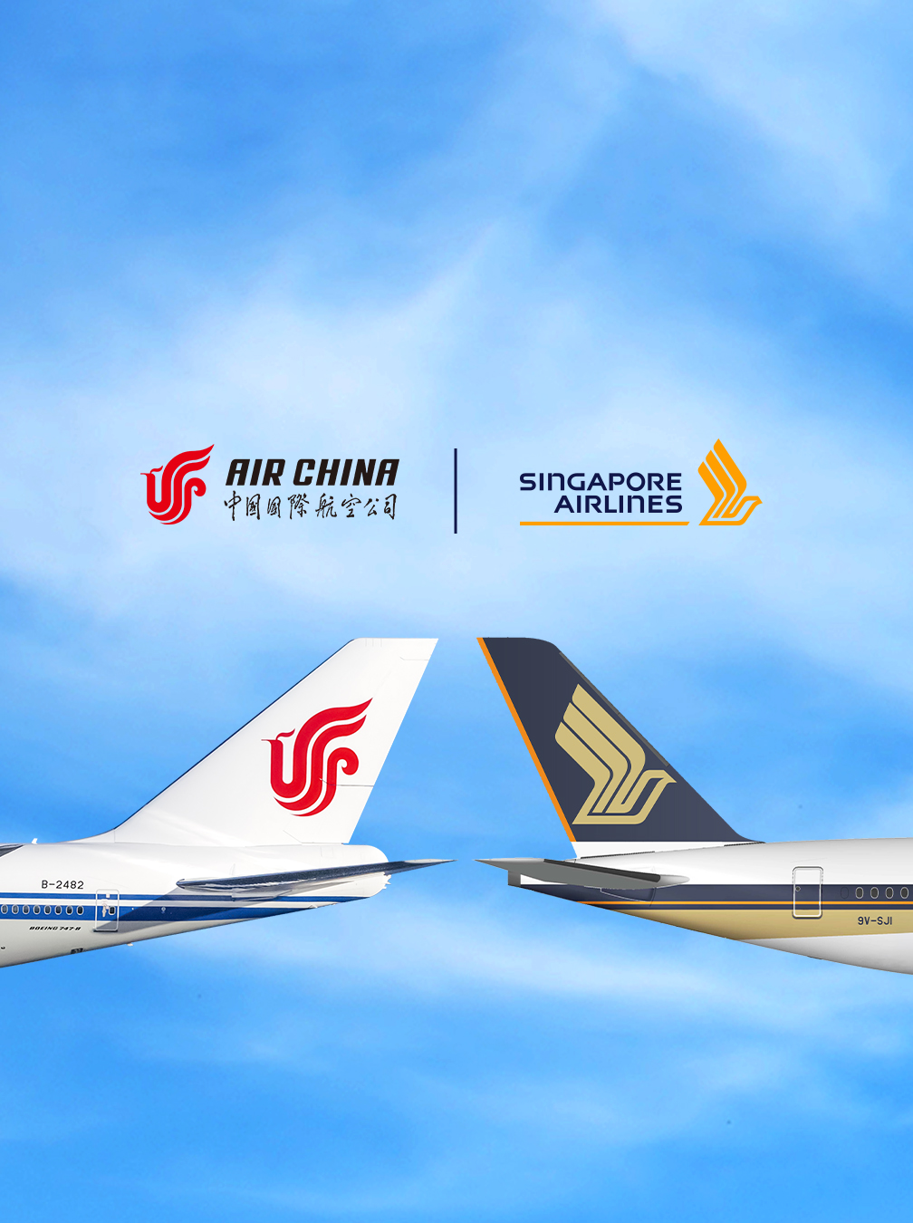 foto dok. singapore airlines and air china